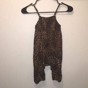 Leopard off the shoulder shirt